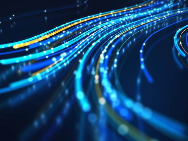 Illuminated fiber optic cables