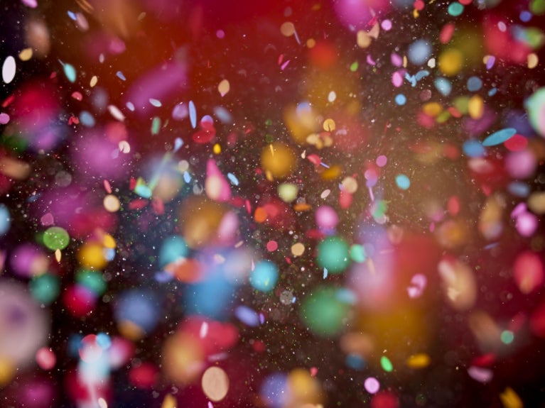 Celebrate glitter confetti