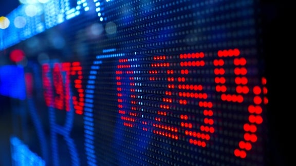 Financial Transactions, image of digital financial information