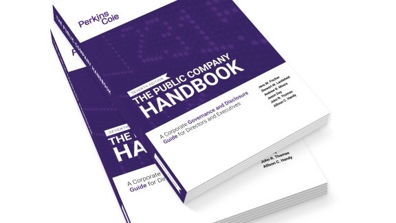 Image of stacked Public Company Handbooks